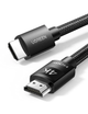 Высокоскоростной HDMI шнур кабель UGREEN 4K HDMI 2.0 в нейлоновой оплетке черный 3 м Black (HD119) - изображение 1