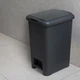 Ведро для мусора MBM HOME с крышкой и педалью Антрацит (BIN-01 20L ANTHRACITE) - изображение 2