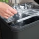 Ведро для мусора MBM HOME с крышкой и педалью Антрацит (BIN-01 20L ANTHRACITE) - изображение 3