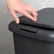 Ведро для мусора MBM HOME с крышкой и педалью Антрацит (BIN-01 20L ANTHRACITE) - изображение 6