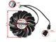 Вентилятор PowerLogic для видеокарты MSI MECH (оригинал) 87 мм PLD09210S12HH (PLD09210B12HH) (№391.2) - изображение 4