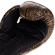 Перчатки боксерские кожаные TOP KING Super Snake TKBGSS-02 (размер 8 oz, Черный-золотой) - изображение 4