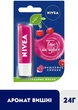 Бальзам для губ "Фруктовое сияние. Вишня" - Nivea Lip Care Fruity Shine Cherry Lip Balm 4.8g (29669-683) - изображение 1