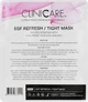 Регенерирующая лифтинг-маска с 0,5% гиалуроновой кислотой - ClinicCare Hyal Egf Refresh/Tight Lifting/Skin Rejuv. Mask 0.5% HA 35g (917110-24572) - изображение 2