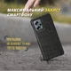 Шкіряна накладка Stenk Reptile Cover для Xiaomi Poco X4 GT Чорна (72492) - зображення 4