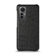 Шкіряна накладка Stenk Reptile Cover для Xiaomi 12 Lite Чорна (72501) - зображення 1
