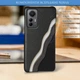 Шкіряна накладка Stenk Cover для Xiaomi 12 Lite Чорна (72476) - зображення 3
