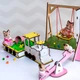 Игровой набор NestWood Детская площадка New для кукол Лол розовая (kml014) - изображение 5
