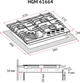 Варочная поверхность газовая PERFELLI HGM 61664 WH - изображение 12