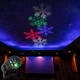 Лазерний проектор із змінними слайдами LED Stage Light Новорічні мотиви (чорний) - зображення 9