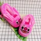 Капці Стічі Kigurumi Домашні Рожеві Плюшеві Дитячі та Підліткові 35-40 (3140) - зображення 2
