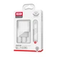 Зарядне мережеве XO L97 (PD+1USB/2.4A) Type-C - Lightning Білий - изображение 2