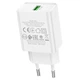 Зарядне мережеве BOROFONE BN5 Jingrui (1USB 3A 18W QC3.0) Білий - изображение 3