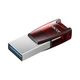 Флеш-накопитель USB3.1 Type-C 64GB Apacer AH180 Red (AP64GAH180R-1) - изображение 4