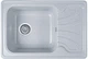 Мойка кухонная, гранитная, прямоугольная Valetti 10N 640х440мм Серая - изображение 1