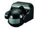 Датчик движения черный IP44 (кут захоп.180°) космонавт LU-DD02-BLACK - изображение 1