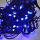 Гирлянда NikoLED STRING 100LED 10м внешняя синий цвет на черном кабеле (3135-31) - изображение 1