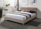 Ліжко SIERRA VELVET 160x200 беж / дуб SIERRAV160BED Signal - зображення 1
