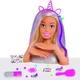 Барбі голова манекен Barbie Pink Glitter Deluxe Styling Head - зображення 2