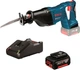 Аккумуляторная ножовка Bosch Professional GSA 18V-LI + акб GBA 18V 4.0 A/h + з/п GAL 18V-40 (0615990L6H) - изображение 1