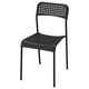 Стул IKEA ADDE черный (902.142.85) - изображение 1