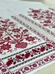 Весільний рушник "Щаслива Доля" червоний DesEmb Артикул 10-060 - изображение 2