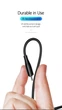 Кабель USAMS USB – Type C data cable 1000mm 2А black зарядка і передача даних(6958444962047) - изображение 3