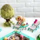 Игровой набор NestWood Детская площадка для кукол Лол мятная (kml004m) - изображение 3