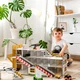 Детский гараж-парковка NestWood с лифтом Maxi желтый (kdp002j) - изображение 2