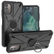 Защитный чехол Deexe Armor Bear для Nokia G21 / G11 - Black - изображение 1