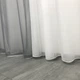 Шторы шифоновые с ламбрекеном ALBO серые 150×270 см (LS-295-35) - изображение 6