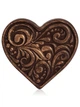 Шоколад черный LAVIVA CHOCOLATES Золотое сердце 80г - изображение 3