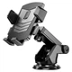 Автомобильный держатель для телефона HOCO CA83 David one-button center console car holder (Black) - изображение 1