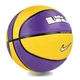 Мяч баскетбольный Nike Playground 2.0 8P Lebron James р. 6 (N.100.4372.575.06) Purple/Amarillo/Black/White - изображение 4