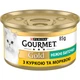 Вологий корм для котів Gourmet Gold 85 г - курка та морква - изображение 1