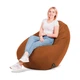 Кресло-мешок SanchoBAG Груша Велюр L 130x90 см Indian Spice (kmg1001-v109-l) - изображение 3
