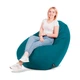 Крісло-мішок SanchoBAG Груша Велюр L 130x90 см Salfish Blue (kmg1001-v115-l) - зображення 3