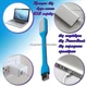 Гибкая Лампа светодиодная USB Светильник переносная Подсветка LED LIGHT для ноутбука и для чтения Синий - изображение 6