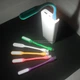 Гибкая Лампа светодиодная USB Светильник переносная Подсветка LED LIGHT для ноутбука и для чтения Синий - изображение 7