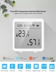 Бездротовий Wi-Fi датчик температури і вологості Tuya Humidity Sensor mir-te200 Tuya - зображення 1