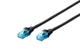 Патч-корд DIGITUS CAT 5e UTP, 2м, AWG 26/7, CCA, PVC, чорний - изображение 2
