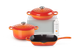 Набор посуды Le Creuset с очистителем Volcanic (lc_set3_volcanic) - изображение 1