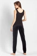 Комплект: худи, майка и брюки Anabel Arto 48(XL) Черный-01 (76443) - изображение 3