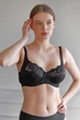 Женский бюстгальтер мягкие чашки Orhideja 537-208 Nero 80E Черный - изображение 5