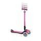 Самокат Globber Elite Deluxe My Free Fold Up Lights 444-410 рожевий (sa-18172) - зображення 6