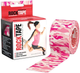 Кинезио тейп RockTape Design 5x5 (Pink Camo) - изображение 1