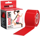 Кінезіо тейп RockTape Standart 5x5 (Red) - зображення 1