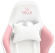 Компьютерное геймерское кресло Hell's Chair Rainbow PINK-WHITE - изображение 8