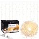 Уличная гирлянда бахрома Springos 8 м 200 LED CL0201 Warm White - изображение 1