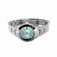 Женские наручные часы Casio LTP-1241D-3A Серебро\Зеленый экран - изображение 5